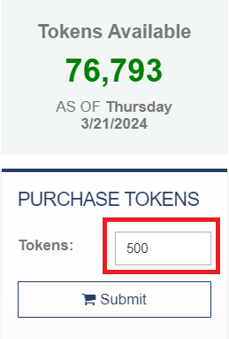 Purchase-Tokens