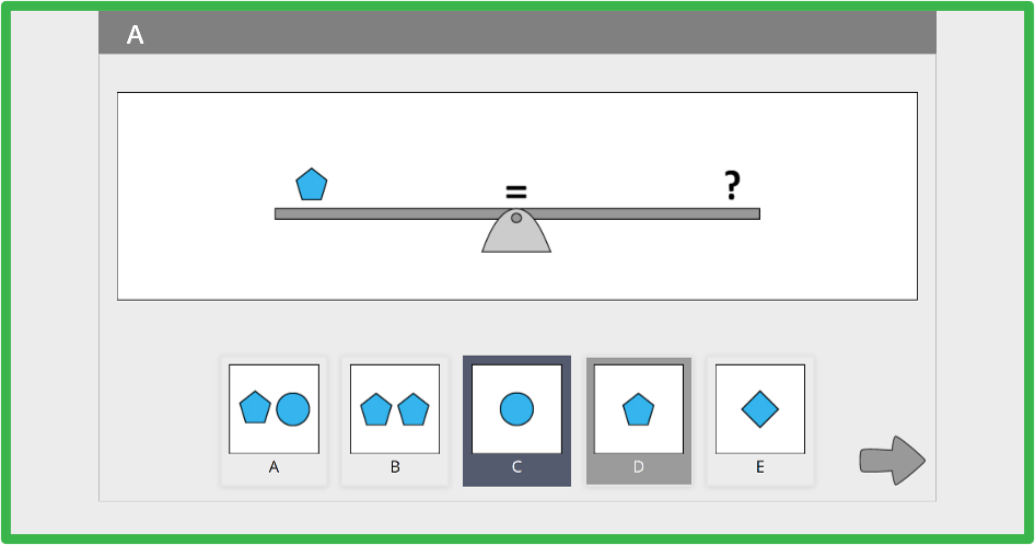 Correct answer flashing for Quantitative