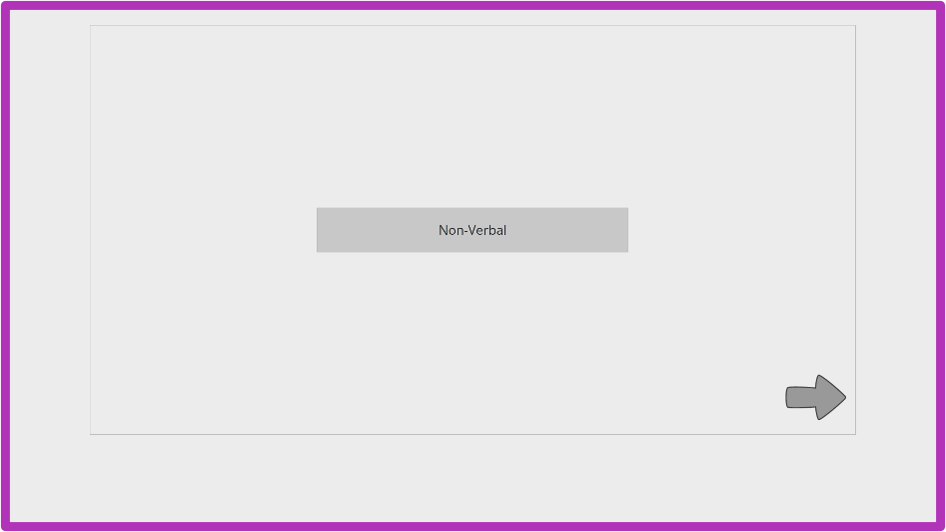 Nonverbal test home screen