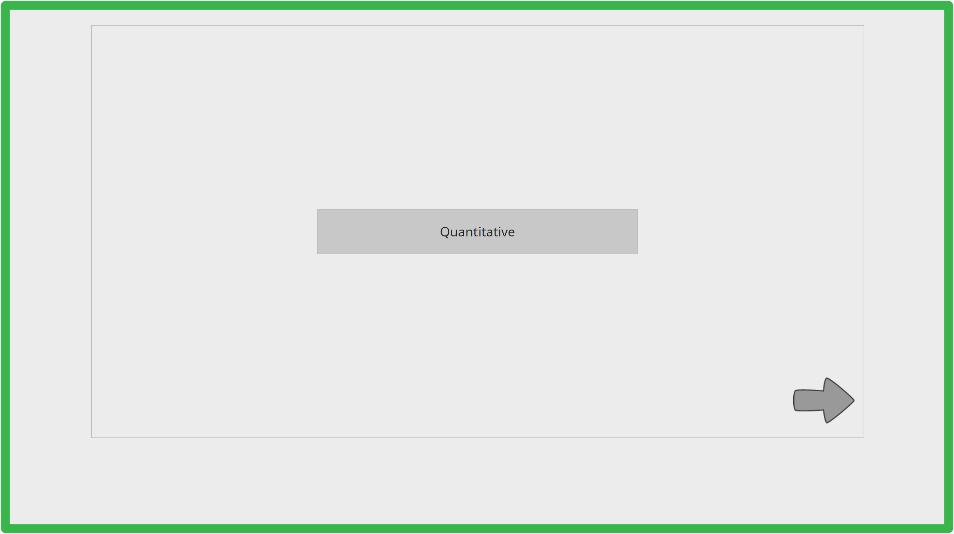 Quantitative test home screen