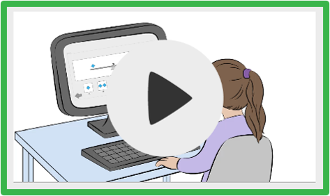 Instruction video screen for Quantitative